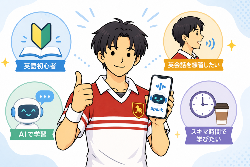 Speakはこんな人におすすめイメージ