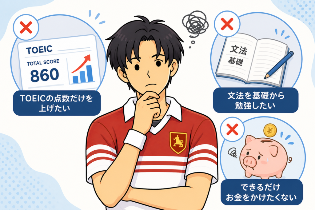 Speakをおすすめしない人イメージ